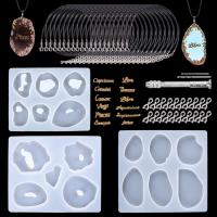 DIY Epoxy Mold Set, Silicone, plated, durable, Sold By Set