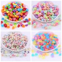 Mixed Acrylic Beads, DIY, more colors for choice, 11mm, 40PCs/Bag, Sold By Bag
