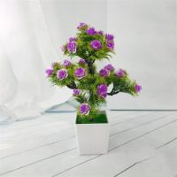 Plastic Artificial Bonsai, for home and office, more colors for choice, 220x290mm, Sold By PC