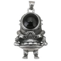 Stainless Steel Pendants Astronaut plated fashion jewelry & for woman Sold By PC