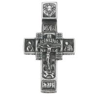 Stainless Steel Cross Pendants, plated, fashion jewelry & for woman, 27x48x9mm, Hole:Approx 6x7mm, Sold By PC