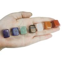 Pedra natural enfeites, polido, 7 peças, 33x155mm, vendido por box