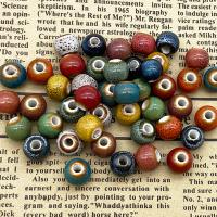 Perles en porcelaine émaillées, Rond, DIY, plus de couleurs à choisir, 10mm, Vendu par PC