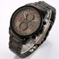 Curren® män smycken Watch, Zink Alloy, plated, för människan & vattentät, fler färger för val, 220x22mm, Säljs av PC