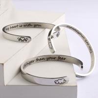 Stainless Steel Bangle fashion jewelry & for woman Sold By PC