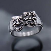Brass prst prsten, Mosaz, módní šperky, stříbro, 15.70mm, Prodáno By PC
