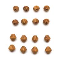 Perles en bois, pin, DIY, 15x16mm, Vendu par PC