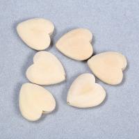 Wood Beads, Heart, DIY & different size for choice, Sold By PC