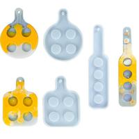 DIY Epoxy Mold Set, Silicone, durable & different styles for choice, Sold By PC