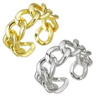 Brass Finger Ring plated hollow 8mm US Ring Sold By PC