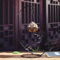 Purple Clay Hanging Incense Burner plated for home and office & durable Sold By PC