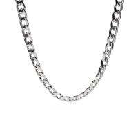 Stainless Steel Chain Ogrlica, Nehrđajući čelik, pozlaćen, srebro, Prodano By PC