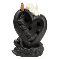Backflow Incense Burner, Porcelain, handmade, for home and office & durable & different styles for choice, more colors for choice, Sold By PC