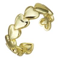 Brass Finger Ring plated fashion jewelry & for woman gold nickel lead & cadmium free 5mm Sold By Lot