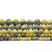 Edelstein Schmuckperlen, Naturstein, rund, poliert, DIY & verschiedene Größen vorhanden, verkauft von Strang