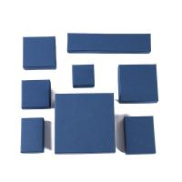 Κοσμήματα Gift Box, Χαρτί, διαφορετικό μέγεθος για την επιλογή, μπλε, Sold Με PC