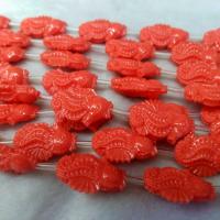 Natural Coral Beads pressing DIY Sold By Strand