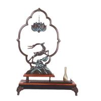 Tibetan Style Hanging Incense Burner, plated, for home and office & durable, 320x130x380mm, Sold By PC