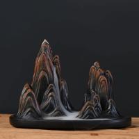Backflow Incense Burner, Porcelain, plated, for home and office & durable, more colors for choice, 100x150mm, Sold By PC