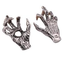 Tibetan Style Pendants, Claw, plated, 64x44mm, Sold By PC