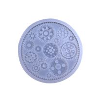 DIY Epoxy Mold Set Silicone Round plated durable clear Sold By PC