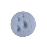 DIY Epoxy Mold Set Silicone Round Teardrop Shaped for DIY Pendants plated durable clear Sold By PC