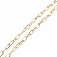 Iron Šperky řetěz, Železo, á, DIY & různé velikosti pro výběr, více barev na výběr, 2m/Bag, Prodáno By Bag