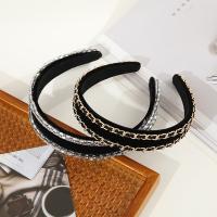 Hair Bands Cloth & for woman black Sold By PC