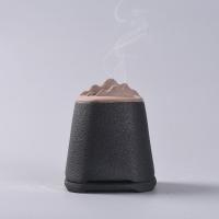 Traditional Ceramic Inserted Burner Incense Seat, Porcelain, plated, for home and office & durable, 105x125mm, Sold By PC