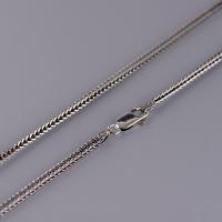 925 Sterling Silver Necklace Chain fashion jewelry & Unisex silver color nickel lead & cadmium free Sold By Strand
