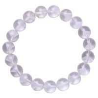 Quartz Bracelets, Clear Quartz, fashion jewelry & different size for choice, white, Sold By PC