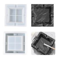 DIY Epoxy Mold Set, Silicone, plated, durable, clear, 128x128x48mm, Sold By PC