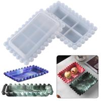 DIY Epoxy Mold Set Silicone Rectangle for DIY Fruit Tray Mold plated durable clear Sold By PC
