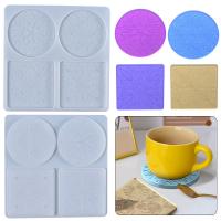 DIY Epoxy Mold Set Silicone Square for DIY Cup Pad Mold durable clear Sold By PC