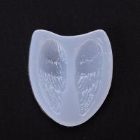 DIY Epoxy Mold Set Silicone Angel Wings Shaped for DIY Mobile Phone Decoration Mold plated durable clear Sold By PC