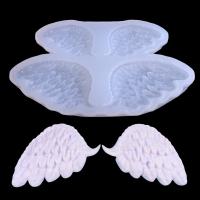 DIY Epoxy Mold Set Silicone Angel Wing Bakeware for Chocolate Candy and Gummy Mold plated durable clear Sold By PC