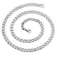 Titanium Steel Necklace Twisted Piece Chain & Unisex Sold Per Approx 23.6 Inch Strand