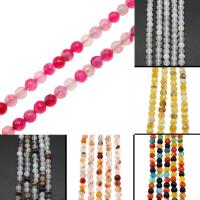 Mješoviti Gemstone perle, Dragi kamen, Krug, uglađen, faceted, više boja za izbor, Prodano Per Približno 38 cm Strand