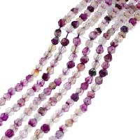 Mixed Gemstone Beads, Round, polished, Star Cut Faceted, more colors for choice, Sold Per Approx 38 cm Strand