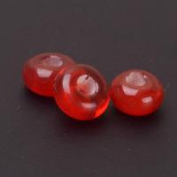 Perles murano faites à la main , chalumeau, abaque, DIY, plus de couleurs à choisir, 8x5mm, Vendu par PC