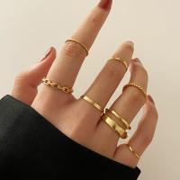 Tibetan Style Ring Set, 7 pieces & fashion jewelry & for woman, more colors for choice, nickel, lead & cadmium free, Sold By Set