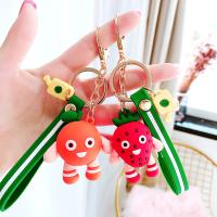 Bag Purse Charms Keyrings Keychains Silicone with Zinc Alloy gold color plated Approx Sold By Lot