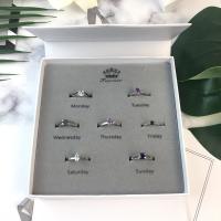 Κοσμήματα Gift Box, Χαρτί, λευκό, 150x150x30mm, Sold Με Box