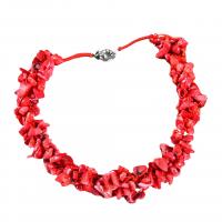 Coral Necklace, for woman, more colors for choice, 7-12mm, Length:49 cm, Sold By PC