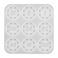 DIY Epoxy Mold Set Silicone for DIY Bitcoin Commemorative Coin plated durable Sold By PC