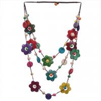 Multi Layer Necklace Coco plated fashion jewelry & for woman Sold By Strand