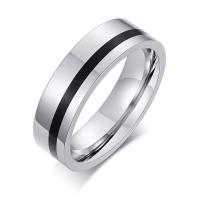 Stainless Steel Finger Ring, plated, fashion jewelry & different size for choice & for man, more colors for choice, Sold By PC