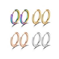 Stainless Steel Huggie Hoop Earring Hypoallergenic Earrings Hoop Earrings For Men Women Girls