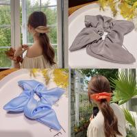 Hair Scrunchies Cloth plated fashion jewelry & for woman 50mm Sold By PC