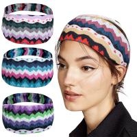 Headband, Cloth, plated, fashion jewelry & for woman, mixed colors, 450x120mm, 10PCs/Lot, Sold By Lot